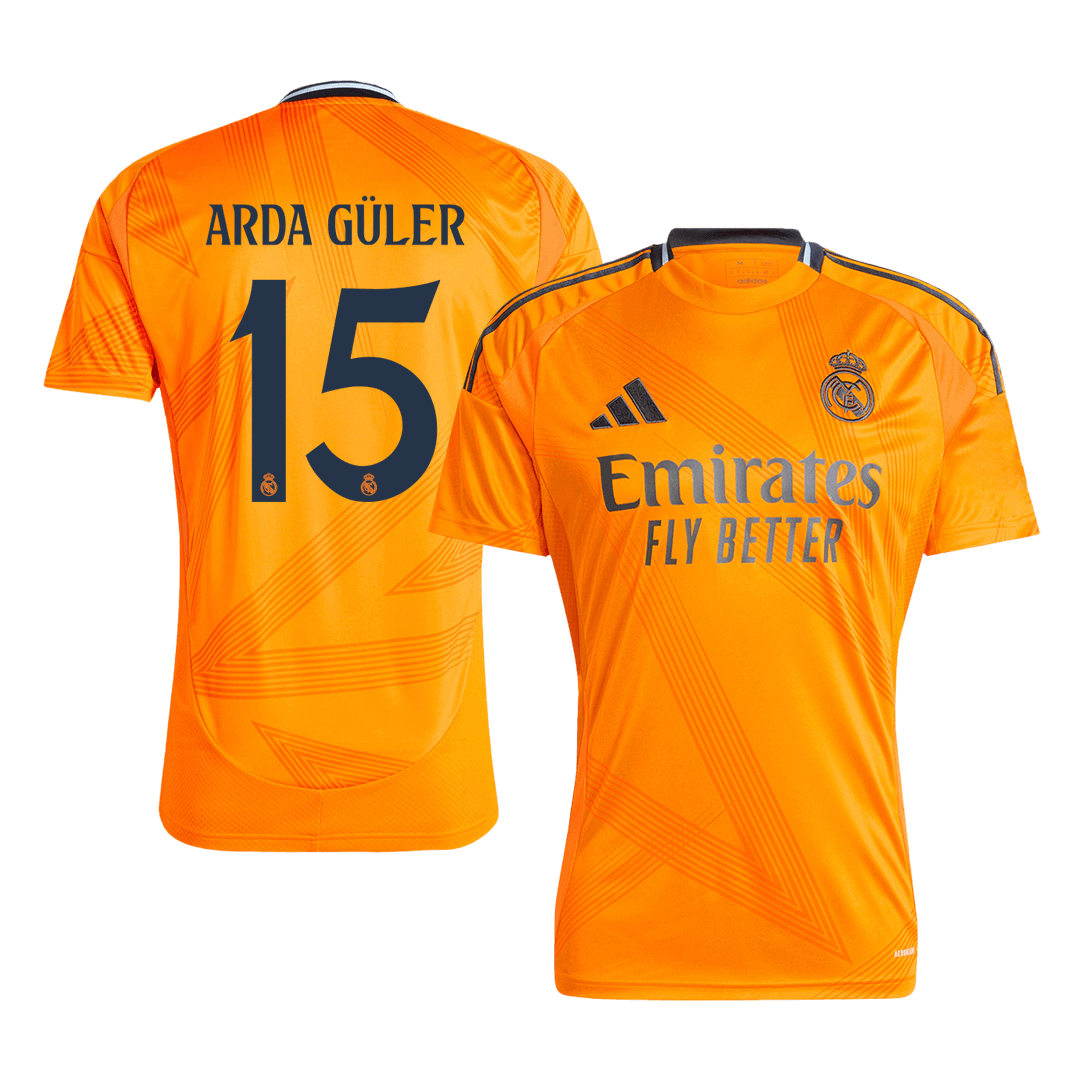 ARDA GÜLER #15 Real Madrid Extérieur Maillot 2024/25 - Super
