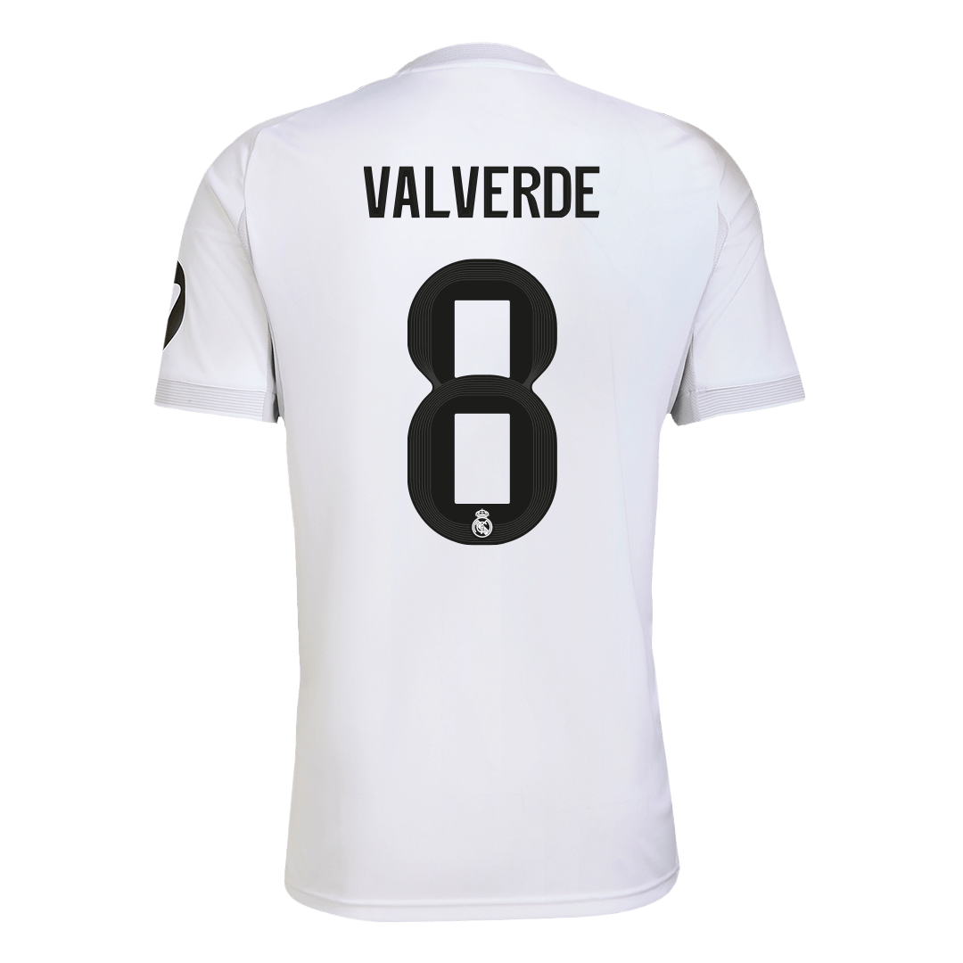 VALVERDE #8 Real Madrid Domicile Maillot 2025/26