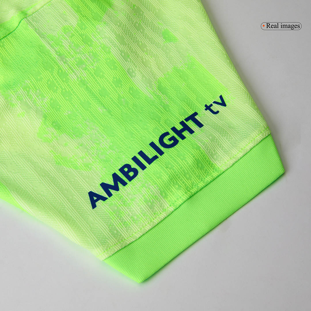 LAMINE YAMAL #19 Barcelone Third Maillot 2024/25 Authentique - UCL(Spotify Logo Without Text)