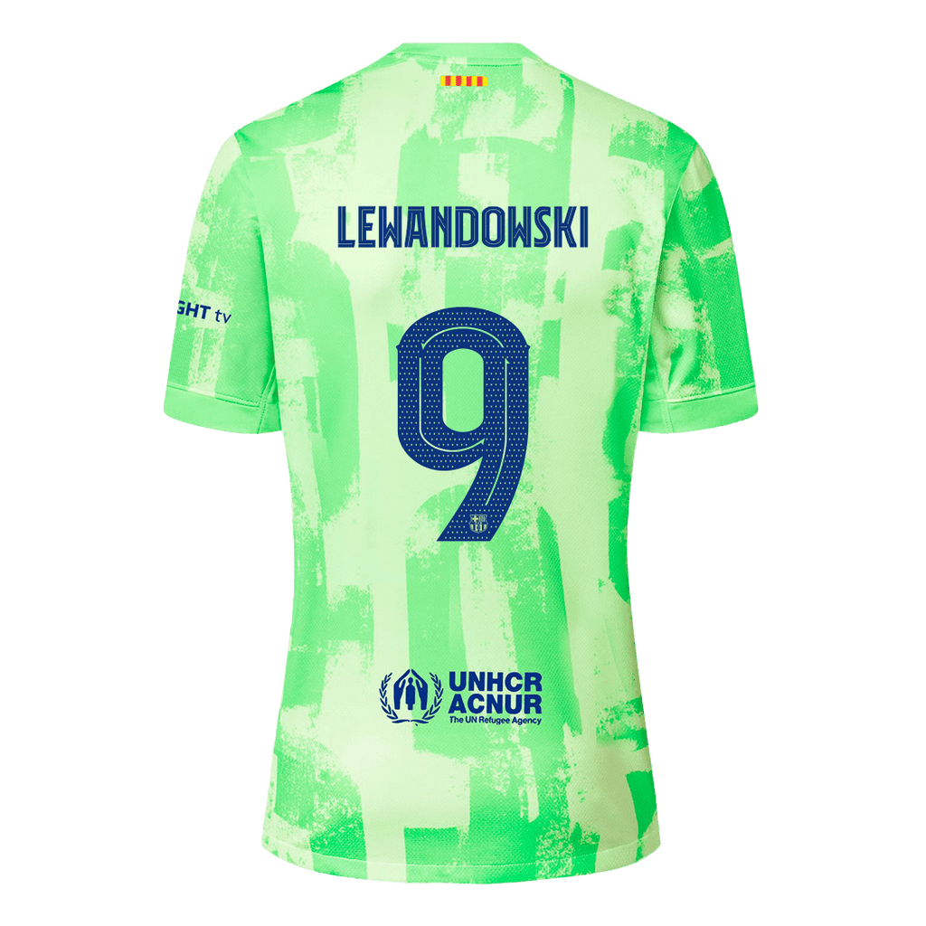 LEWANDOWSKI #9 Barcelone Third Maillot 2024/25 UCL - Super