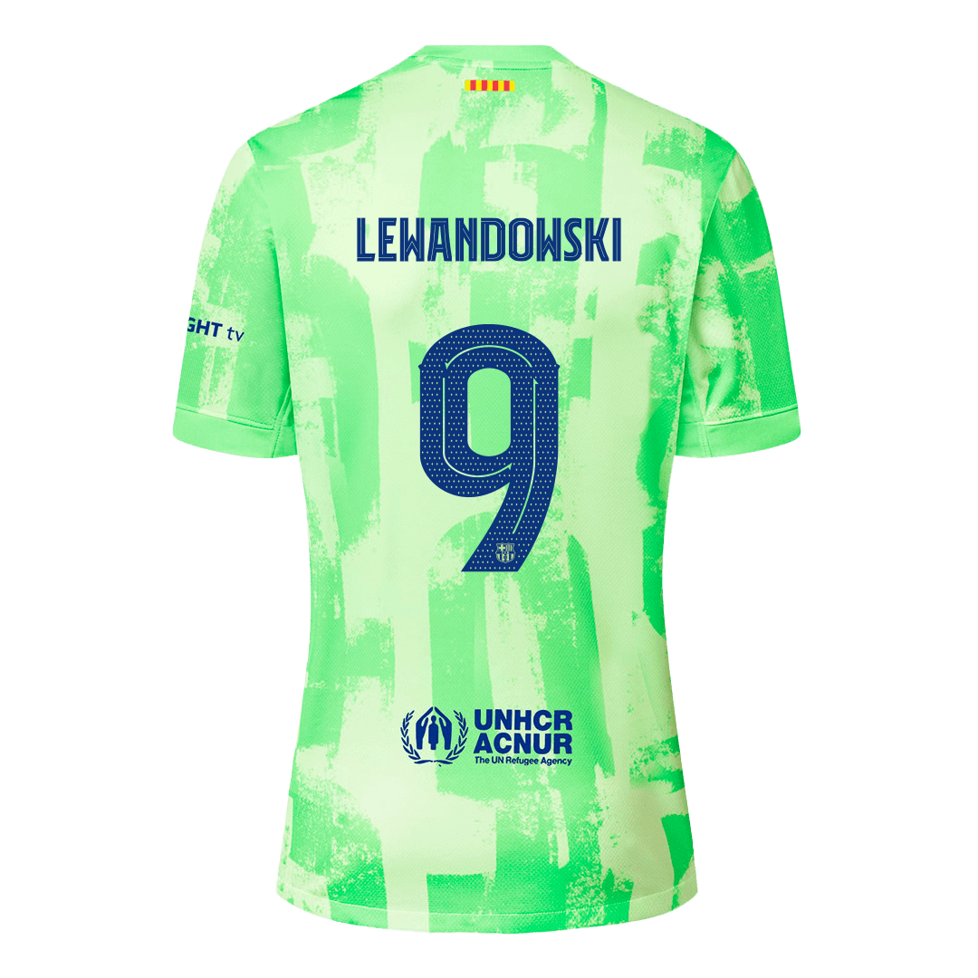 LEWANDOWSKI #9 Barcelone Third Maillot 2024/25 UCL - Super