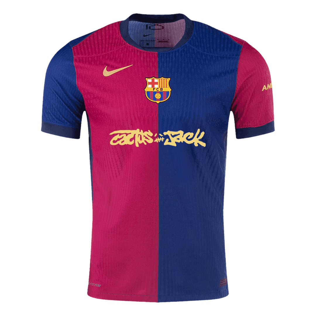 Barcelona X Travis Scott Domicile Maillot 2024/25 Authentique