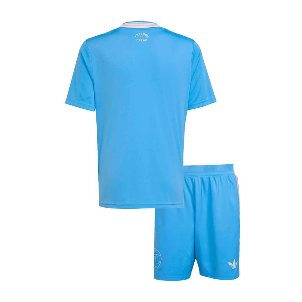 Inter Miami CF Third Maillot Kit 2025 Enfant Bleu