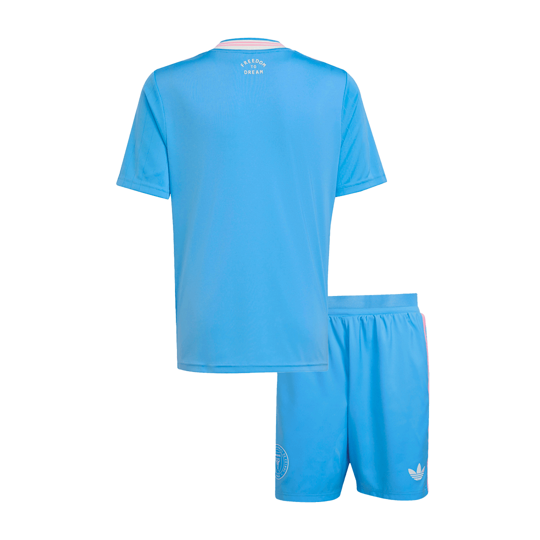 Inter Miami CF Third Maillot Kit 2025 Junior Bleu