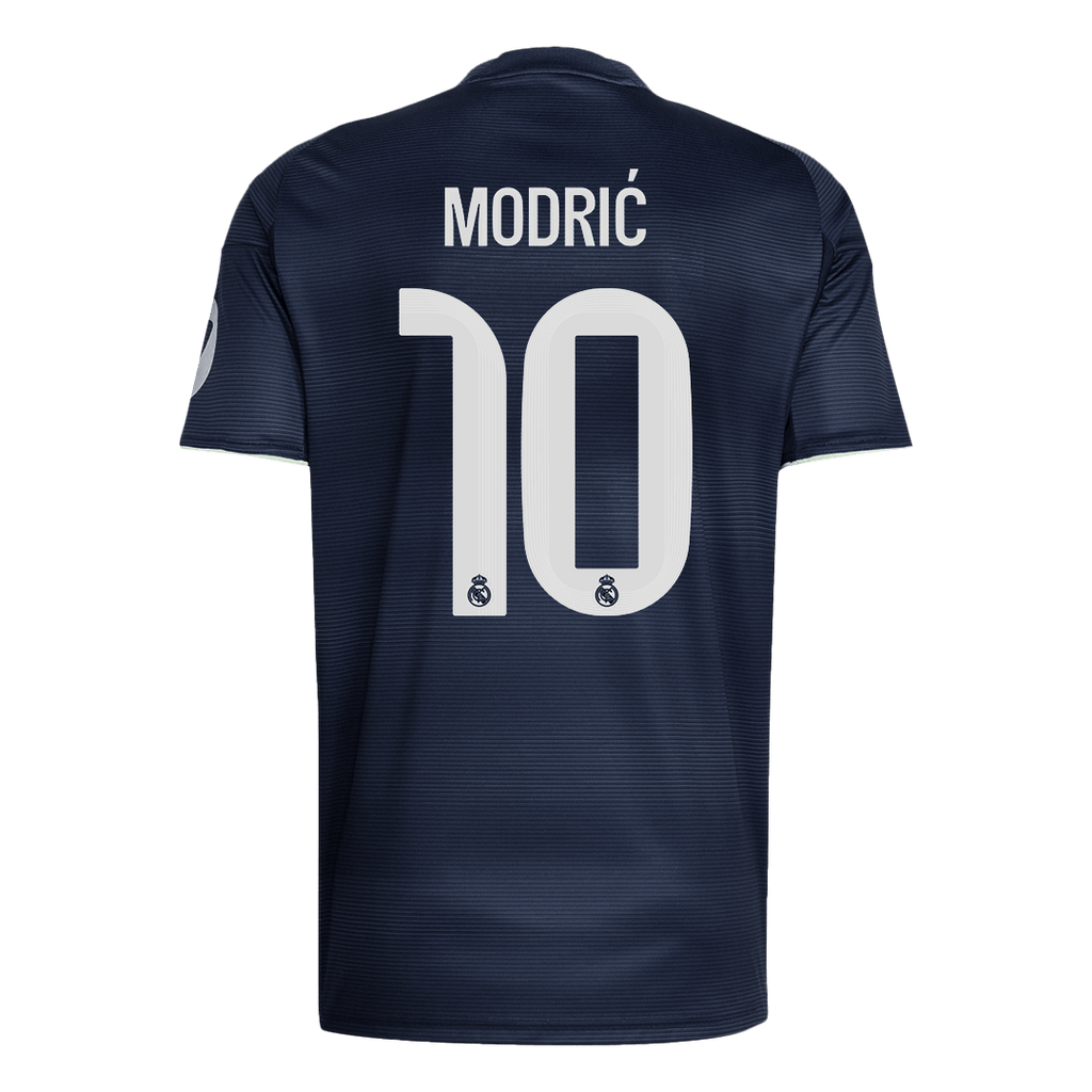 MODRIĆ #10 Real Madrid Extérieur Maillot 2025/26 Grande Taille