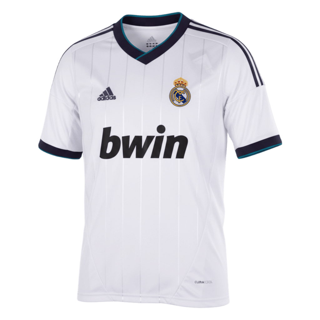 Retro Real Madrid Domicile Maillot 2012/13 Blanc