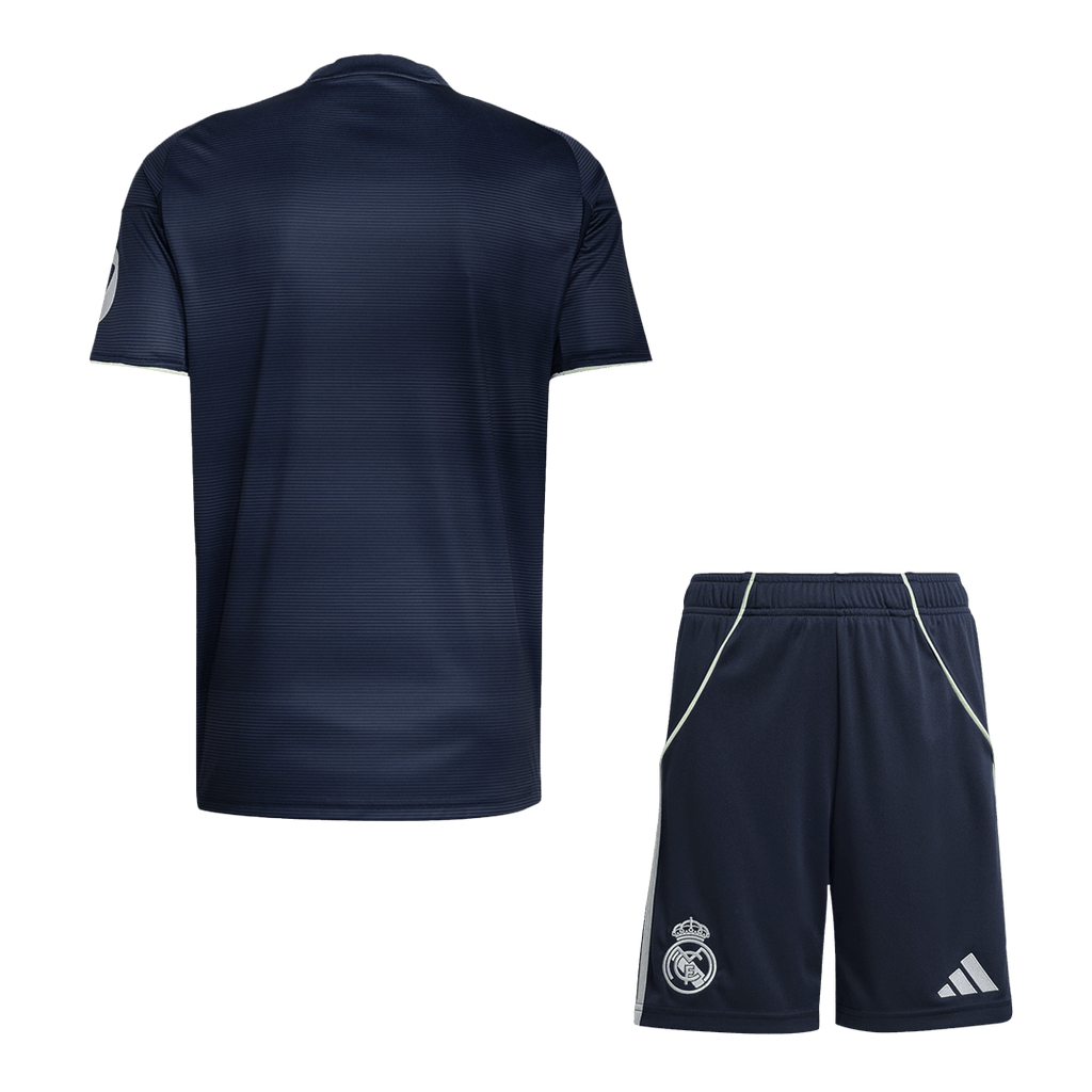 Real Madrid Extérieur Maillot Kit 2025/26 Bleu marine