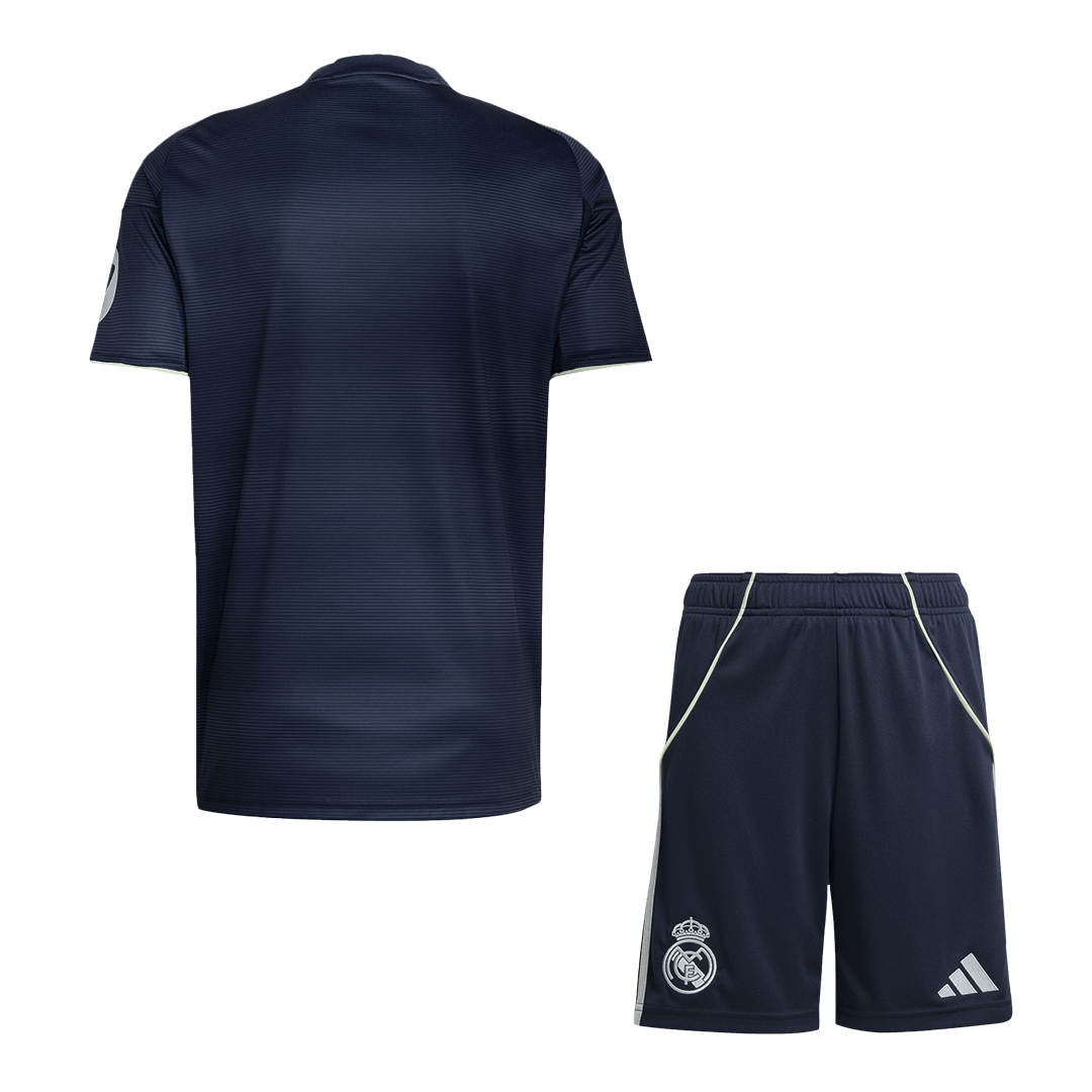Real Madrid Extérieur Maillot Kit 2025/26 Bleu marine