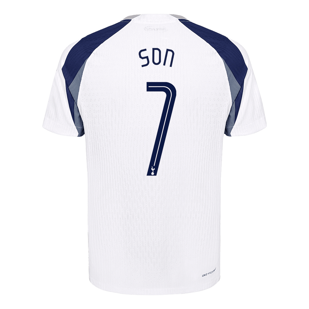 SON #7 Tottenham Hotspur Domicile Maillot 2025/26 Authentique - UCL