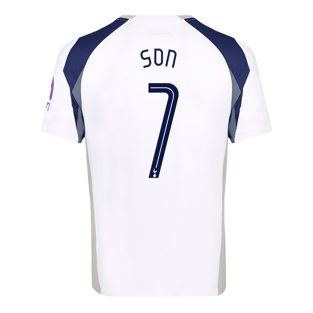 SON #7 Tottenham Hotspur Domicile Maillot 2025/26 - UCL Grande Taille