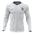 Angleterre Domicile Maillot Manches Longues - Coupe du Monde 2026 Blanc