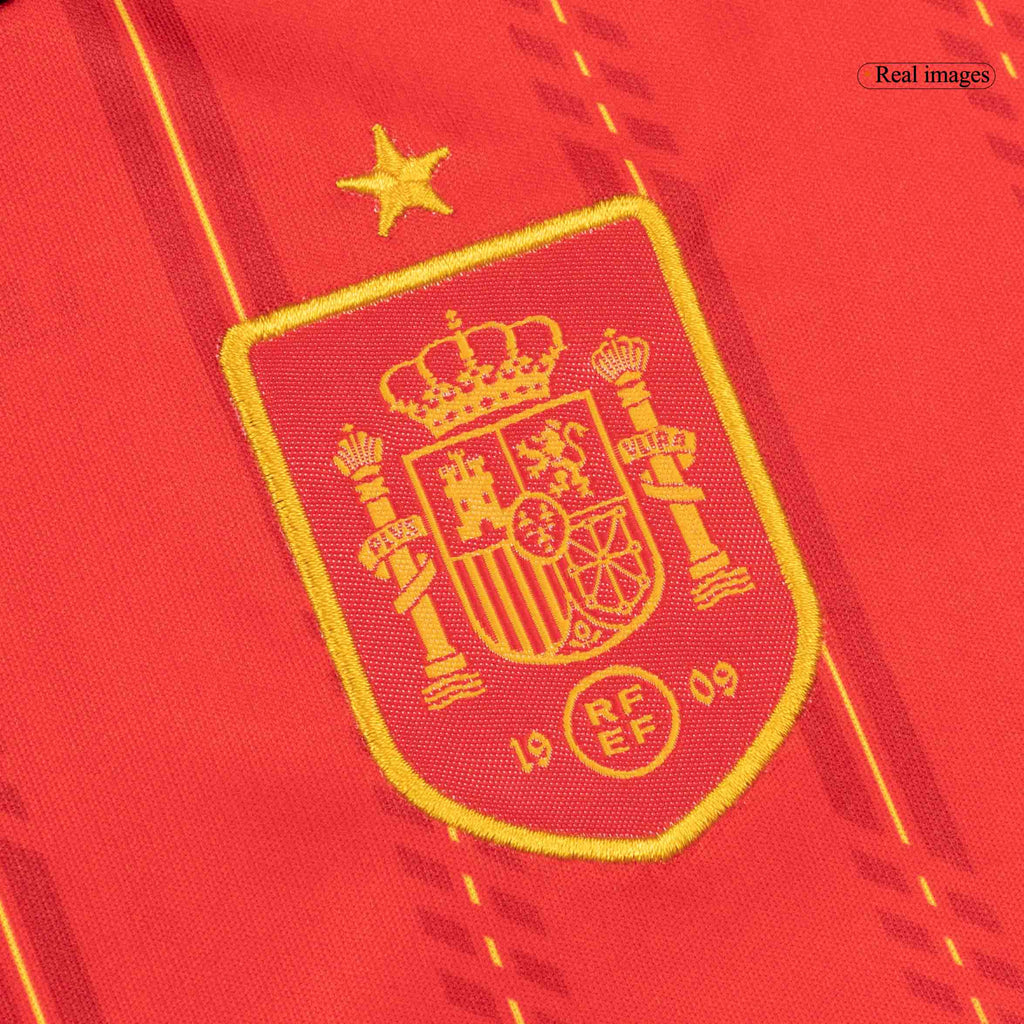 Espagne Domicile Maillot Kit - Coupe du Monde 2026 Enfant Rouge