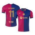 RAPHINHA #11 Barcelona Domicile Maillot 2024/25 Authentique - UCL