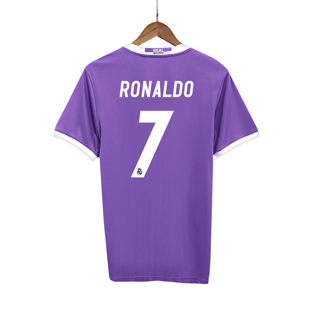 RONALDO #7 Retro Real Madrid Extérieur Maillot 2016/17