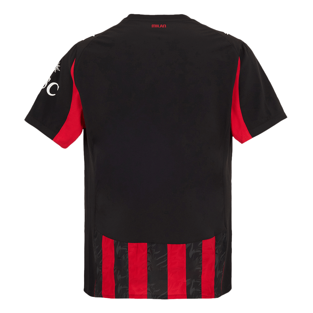 AC Milan Domicile Maillot 2025/26 Red&Black Authentique