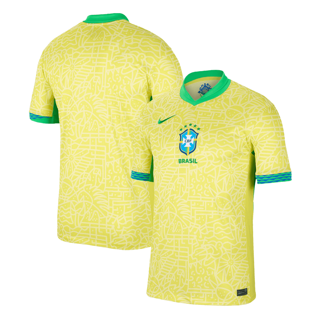 Brésil Domicile Maillot 2024 - Super