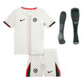 Chelsea Extérieur Maillot Kit 2025/26 Enfant Blanc