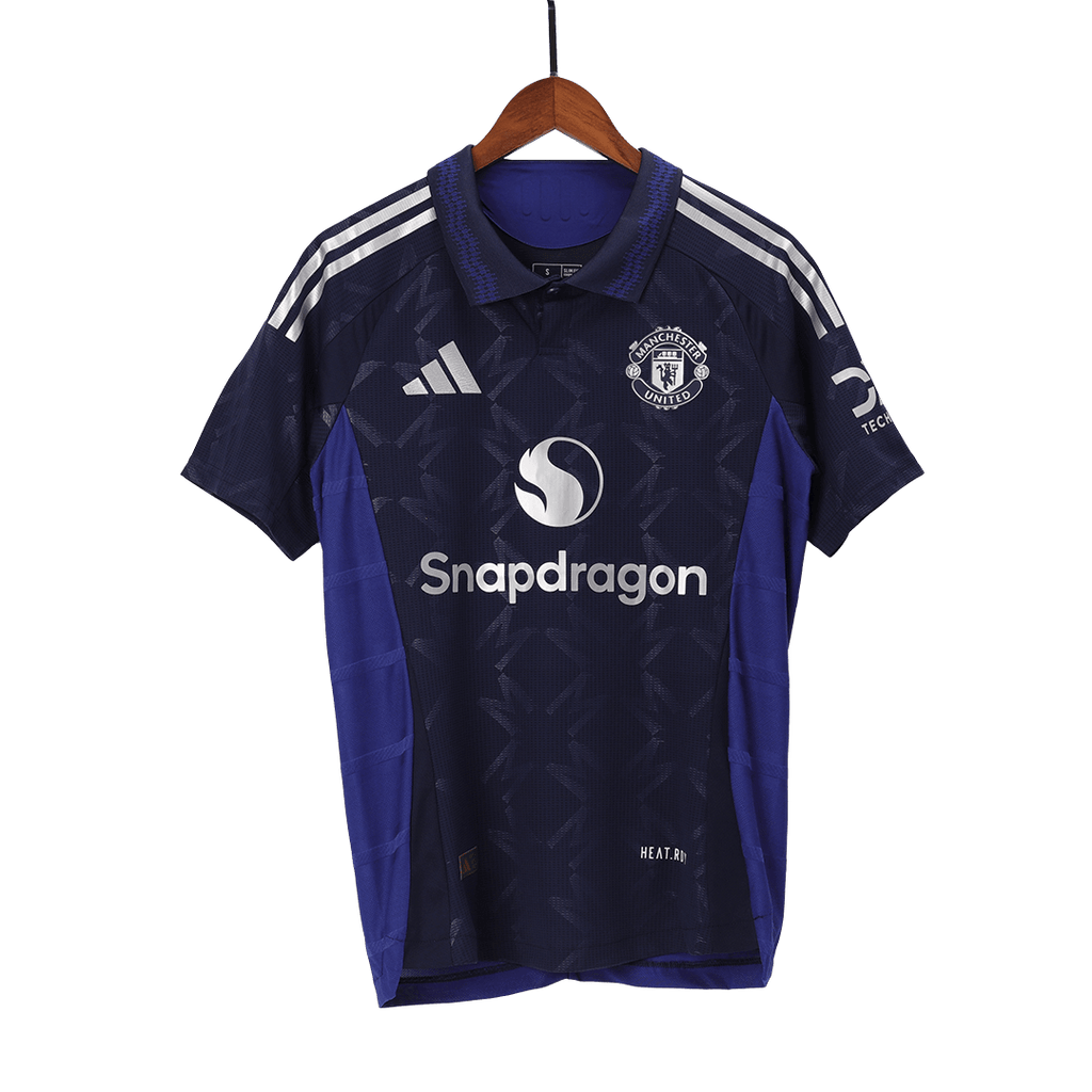 B.FERNANDES #8 Manchester United Extérieur Maillot 2024/25 Authentique