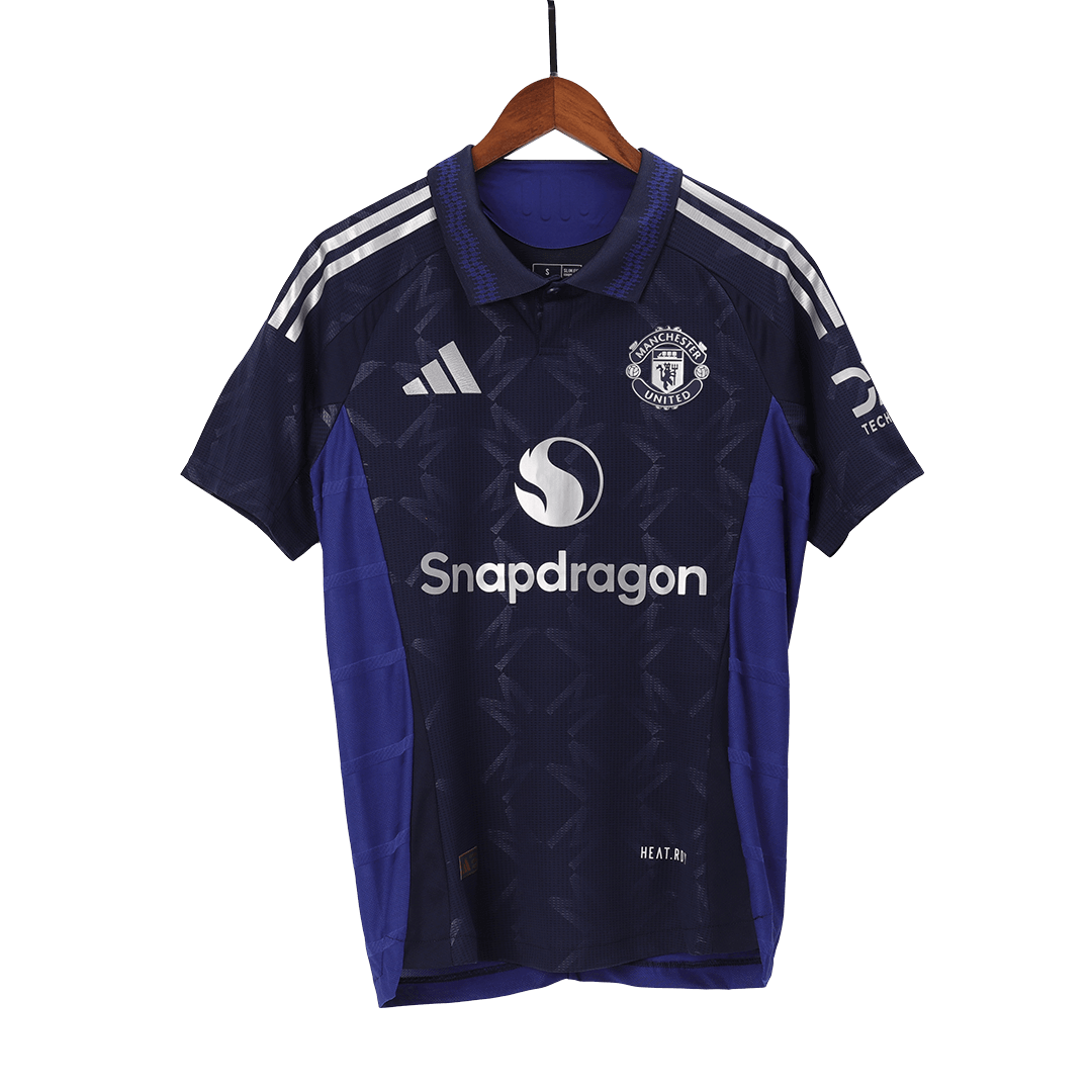 Manchester United Extérieur Maillot 2024/25 Authentique Grande Taille