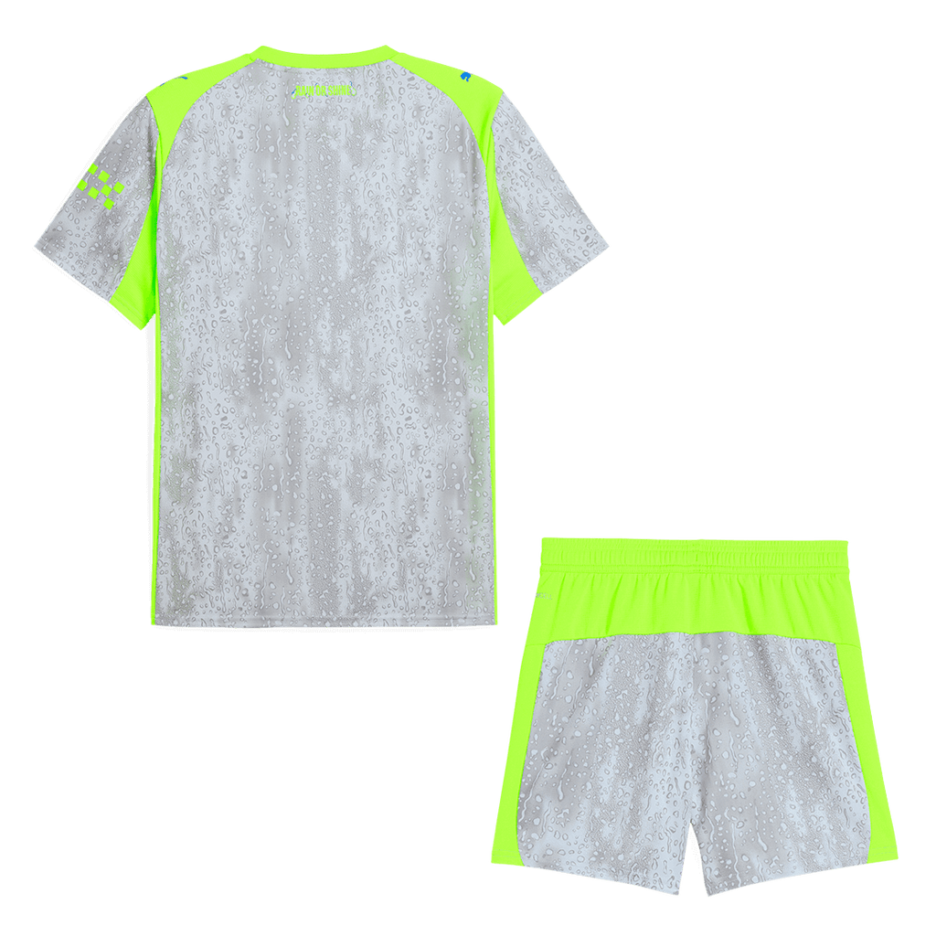 Manchester City Third Maillot Kit 2025/26 Gris