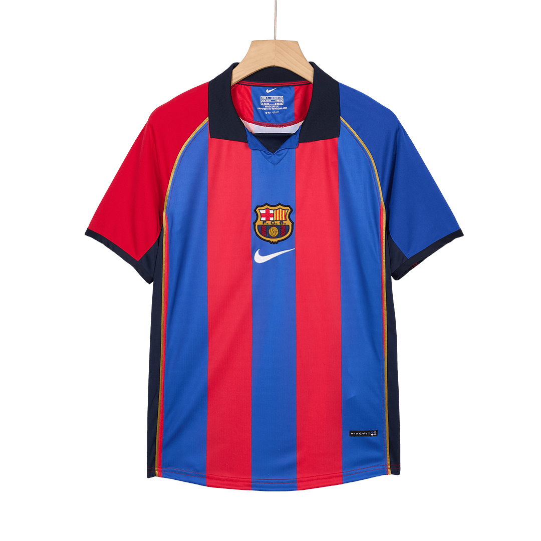 Retro Barcelone Domicile Maillot 2001/02