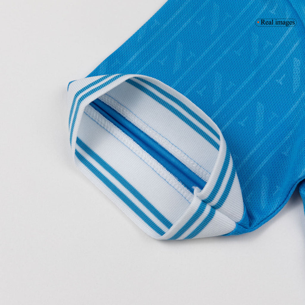 Naples Domicile Maillot Kit 2025/26 Enfant Bleu