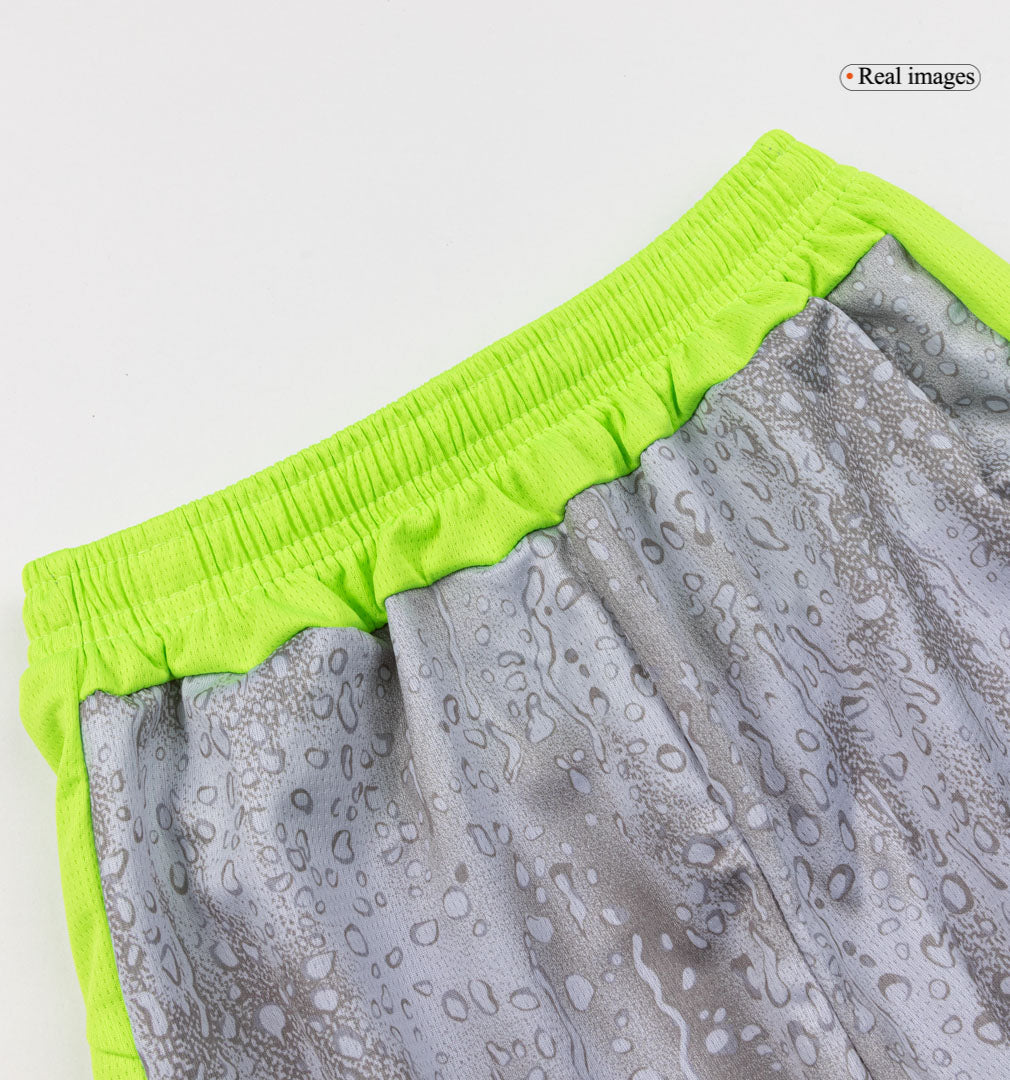 Manchester City Third Maillot Kit 2025/26 Junior Gris