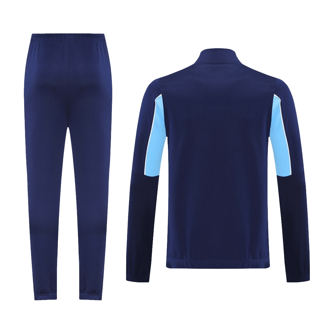 Manchester City Veste de Football Kit 2025/26 Bleu marine