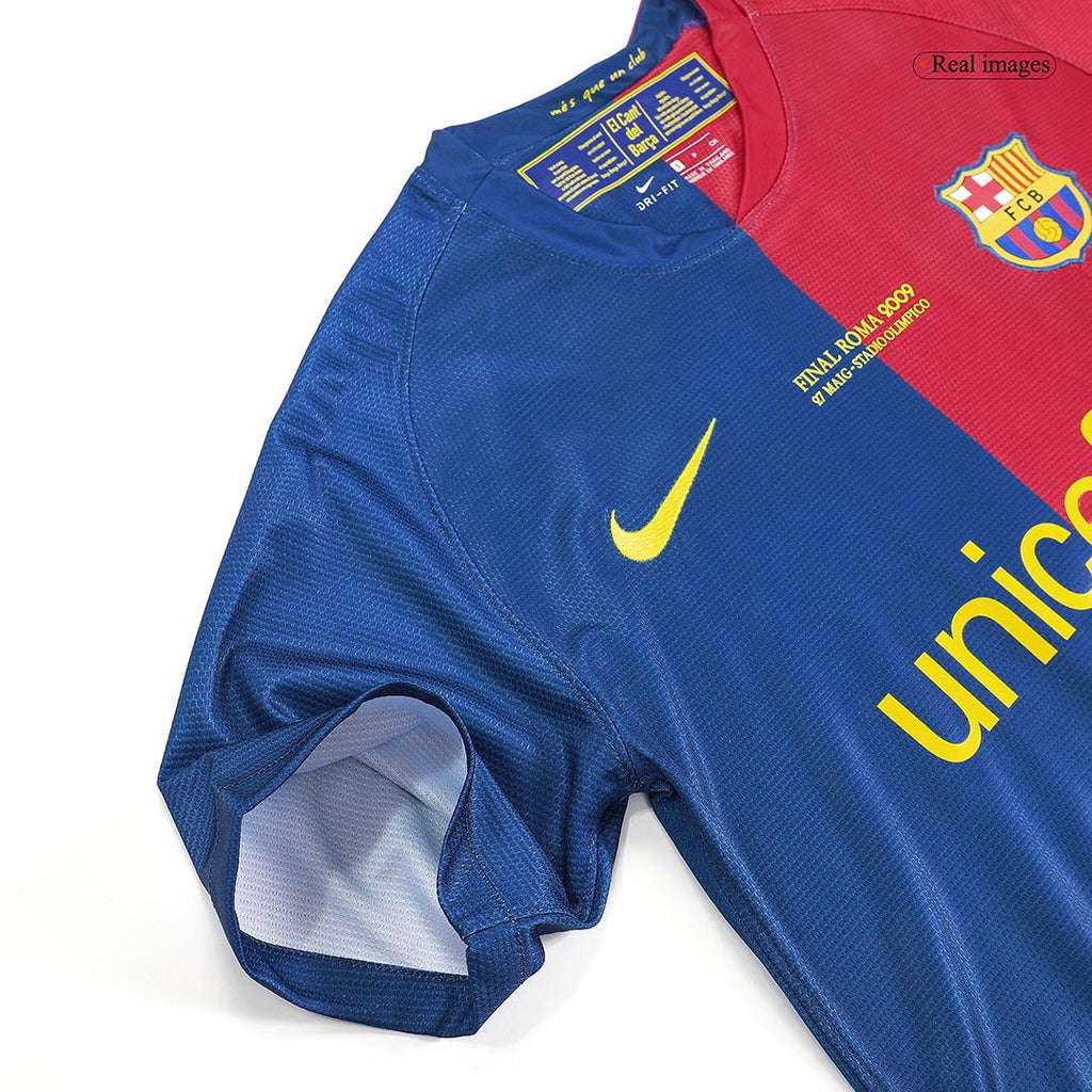 Retro MESSI #30 Barcelone Domicile Maillot 2008/09 - UCL