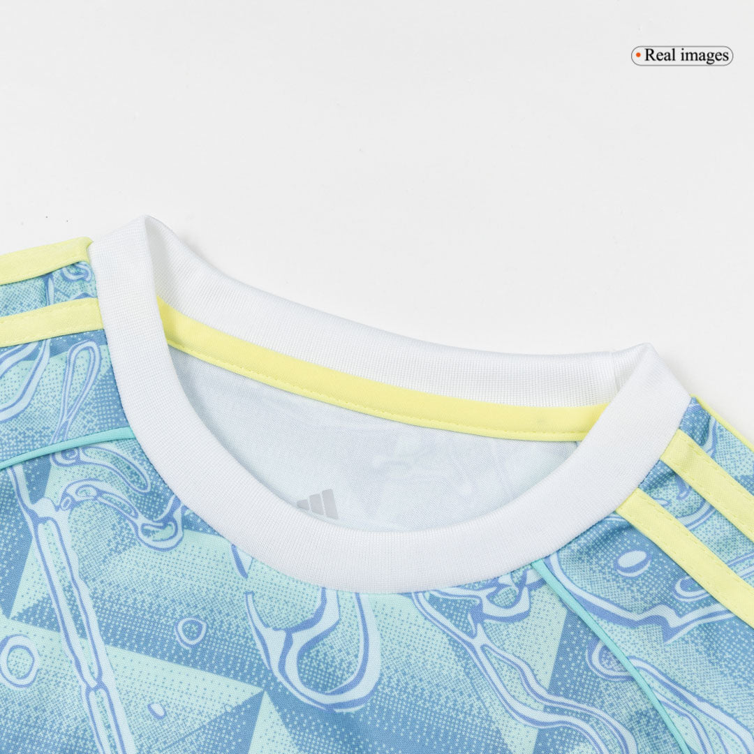 Juventus Extérieur Maillot Kit 2025/26 Enfant Bleu