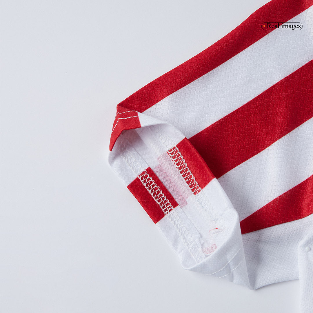 Atlético Domicile Maillot Kit 2025/26 Junior Red&White