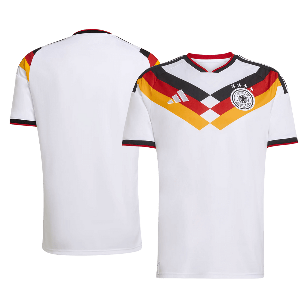 Allemagne Domicile Maillot Kit Coupe du Monde 2026 Blanc