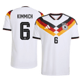 KIMMICH #6 Allemagne Domicile Maillot Coupe du Monde 2026 Blanc Joueur