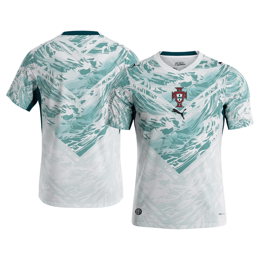 Portugal Extérieur Maillot Coupe du Monde 2026 White&Green