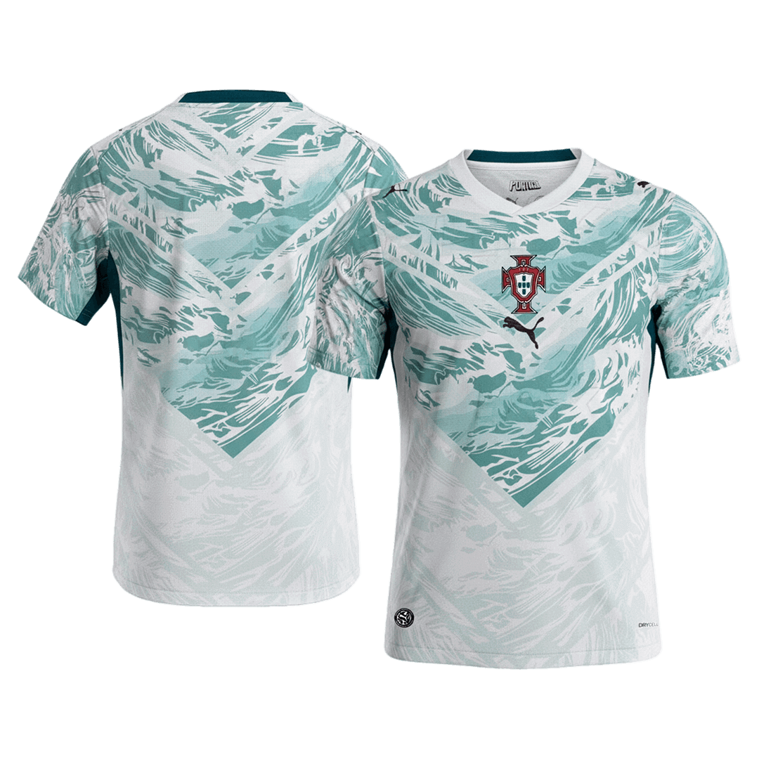Portugal Extérieur Maillot Coupe du Monde 2026 White&Green
