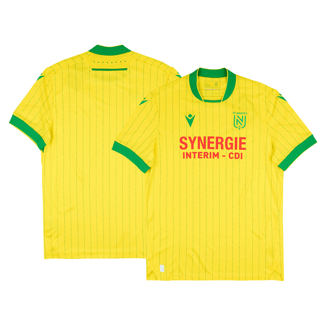 FC Nantes Domicile Maillot 2025/26 Jaune