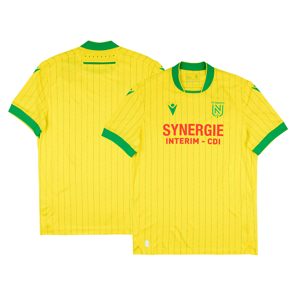 FC Nantes Domicile Maillot 2025/26 Jaune Grande Taille