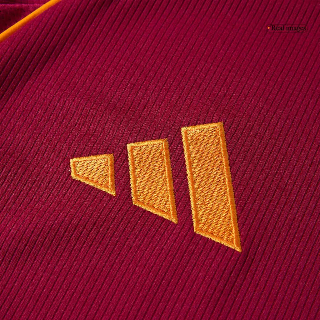 Roma Domicile Maillot Kit Adulte 2025/26 Rouge