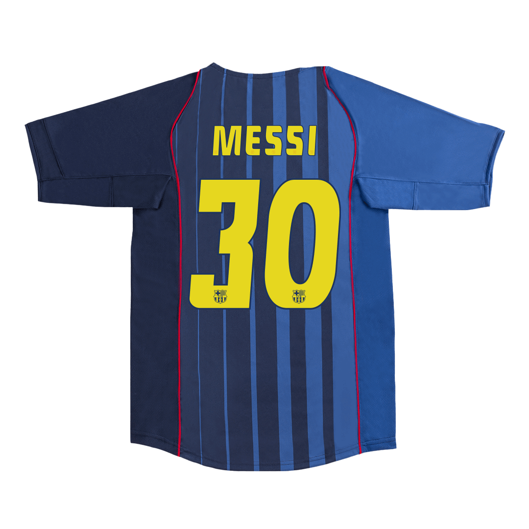 Retro MESSI #30 Barcelone Extérieur Maillot 2004/05