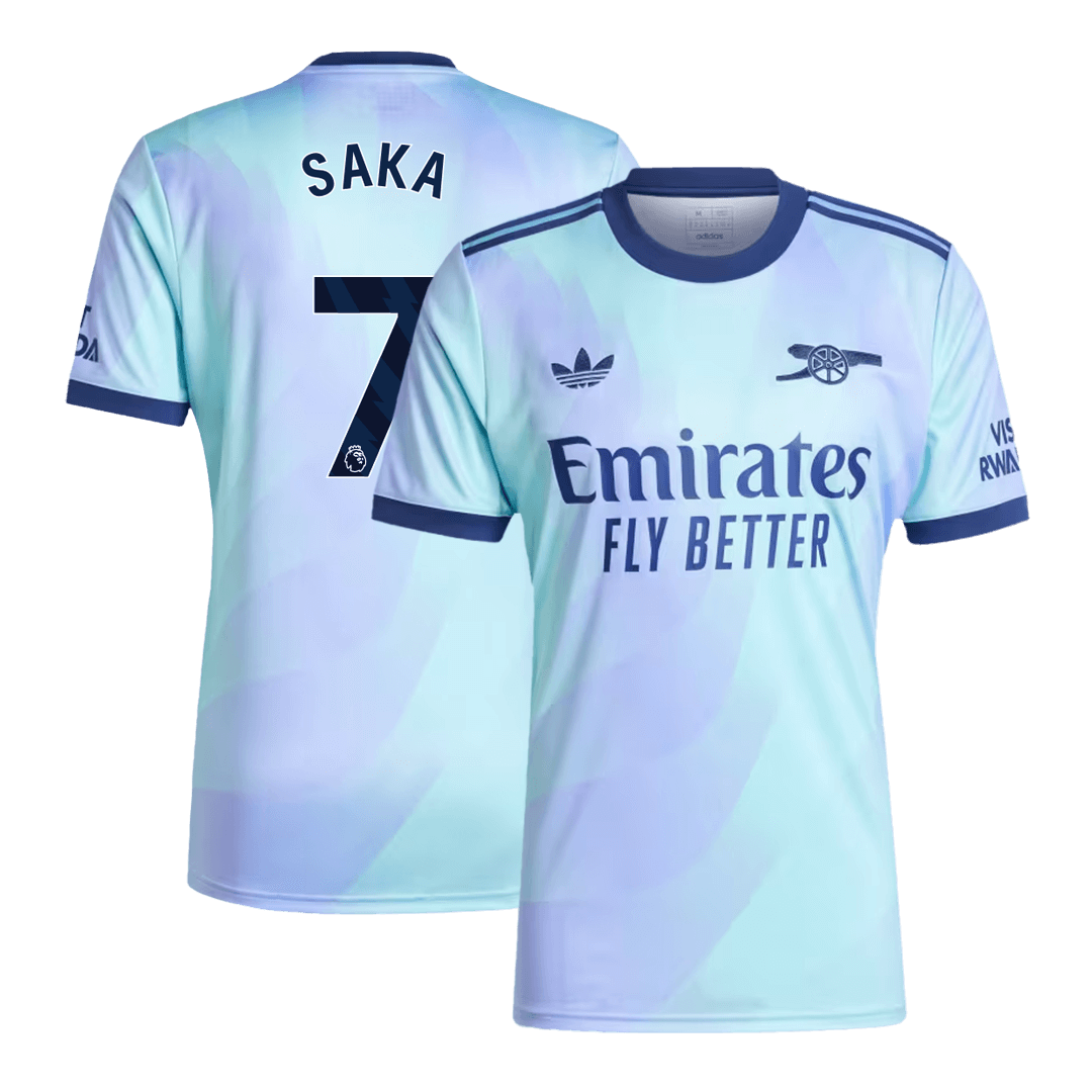 SAKA #7 Arsenal Third Maillot 2024/25
