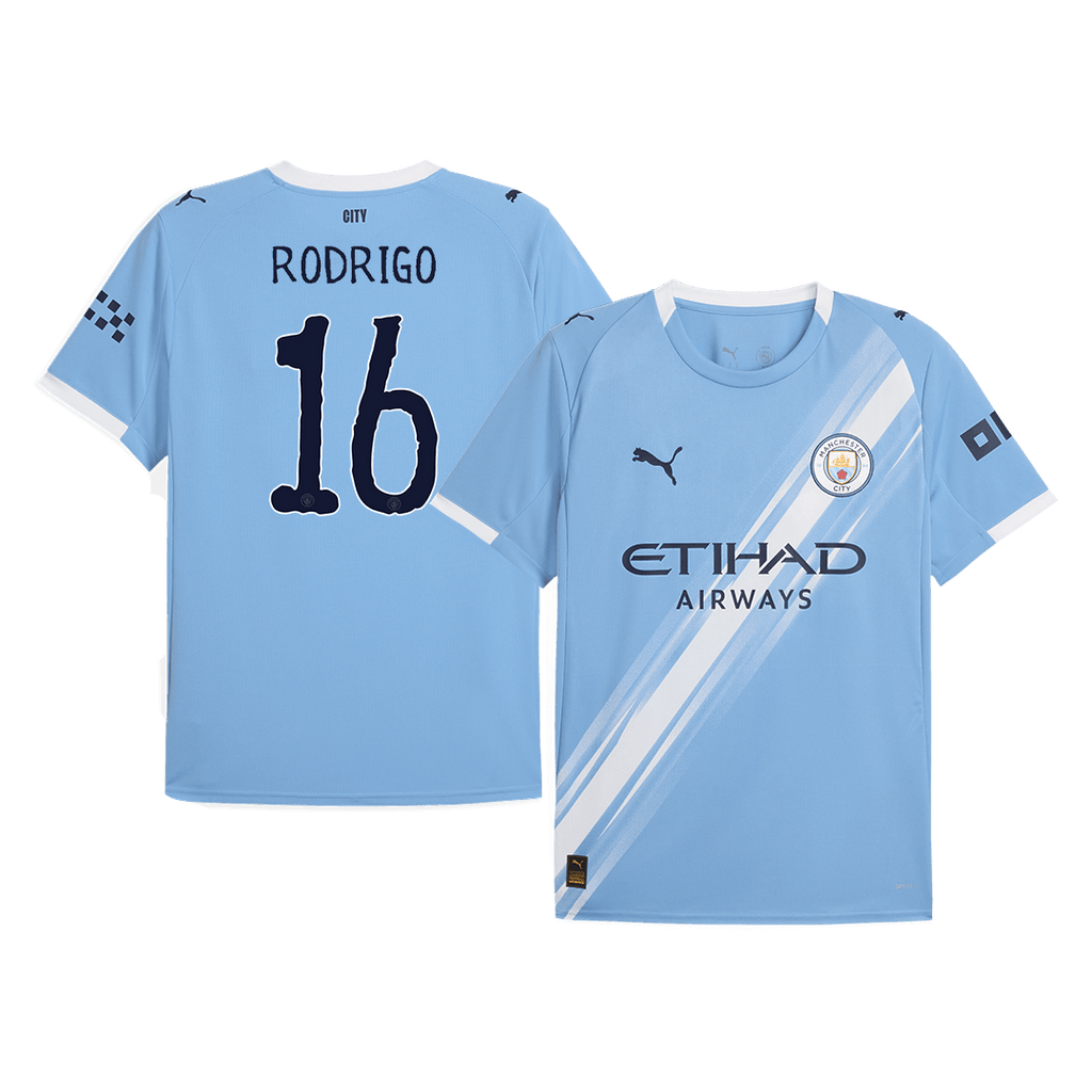 RODRIGO #16 Manchester City Domicile Maillot 2025/26 - Club World Cup