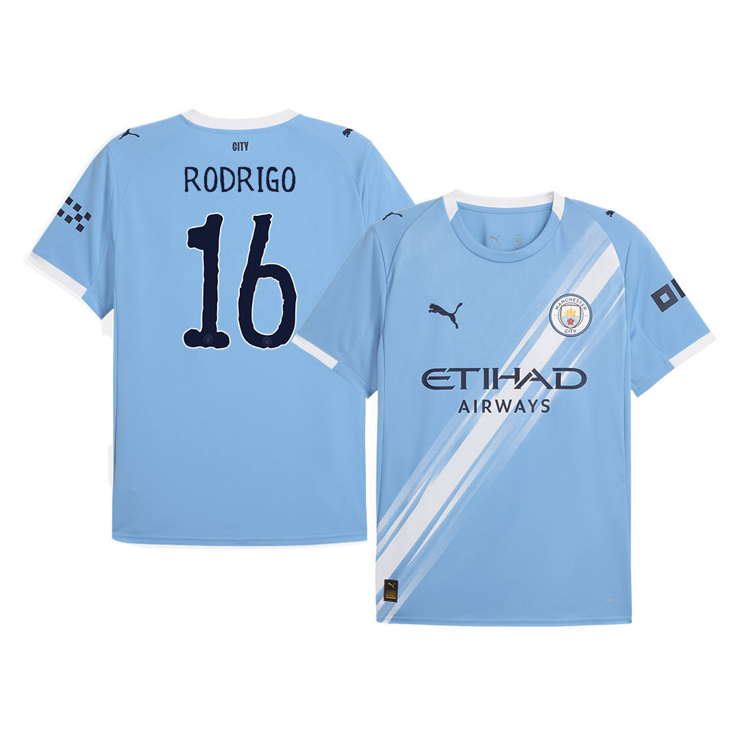RODRIGO #16 Manchester City Domicile Maillot 2025/26 - Club World Cup