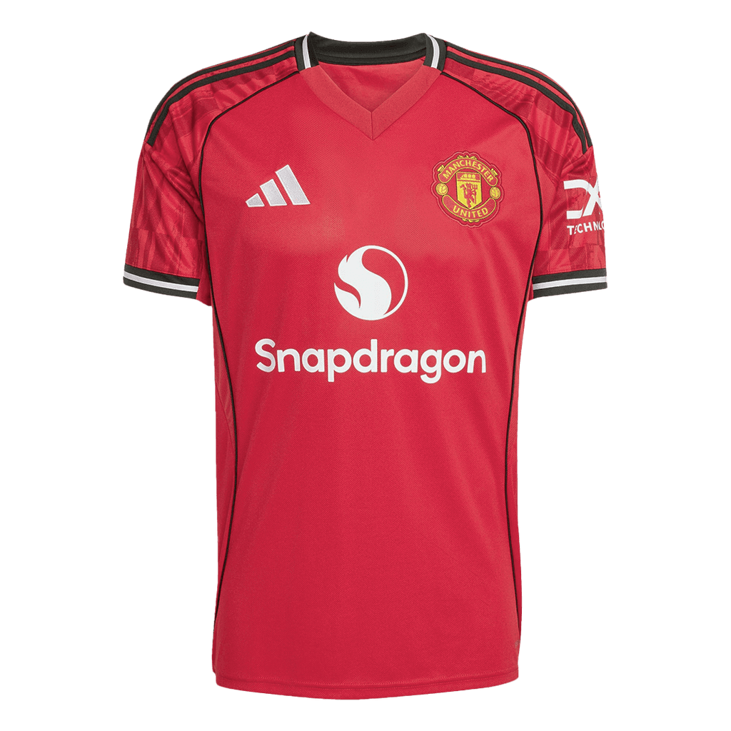 B.FERNANDES #8 Manchester United Domicile Maillot 2025/26