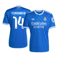 TCHOUAMENI #14 Real Madrid Third Maillot 2025/26 Bleu
