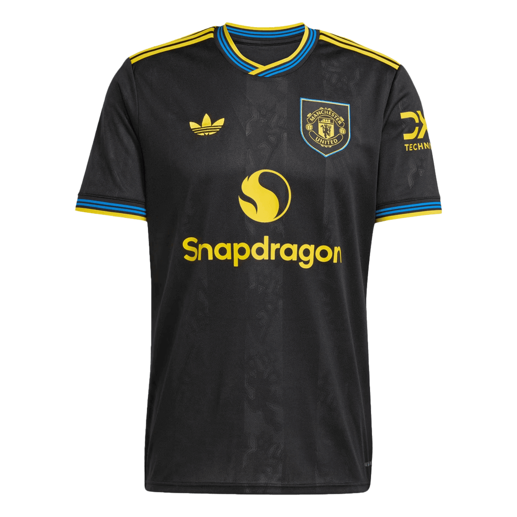 MOUNT #7 Manchester United Third Maillot 2025/26 Noir