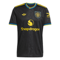 Manchester United Third Maillot 2025/26 Noir Grande Taille