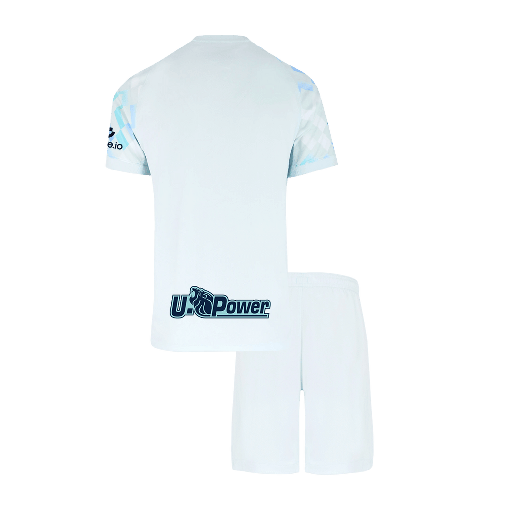 Inter Milan Extérieur Maillot Kit 2025/26 Junior Blanc