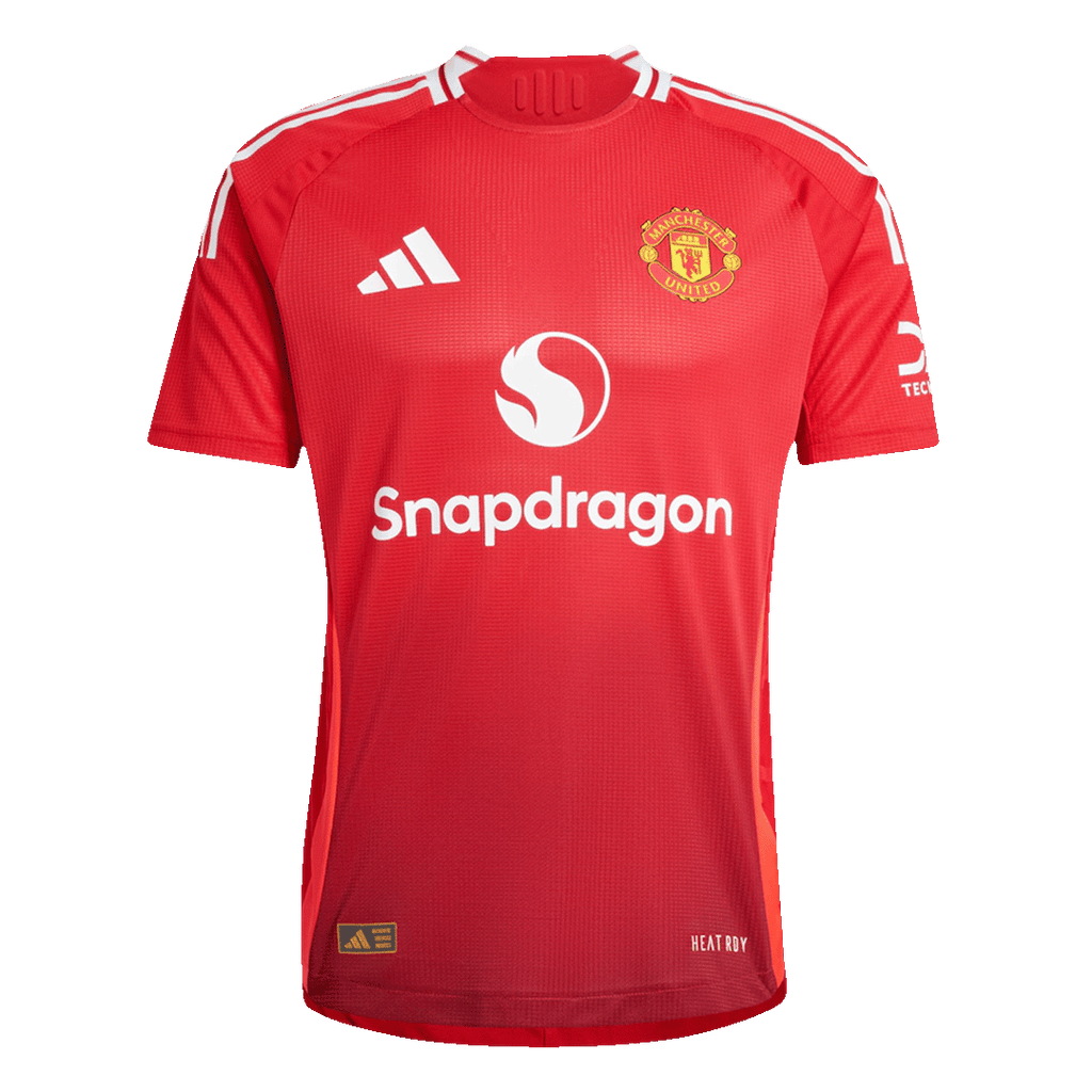 B.FERNANDES #8 Manchester United Home Shirt 2024/25 Authentic