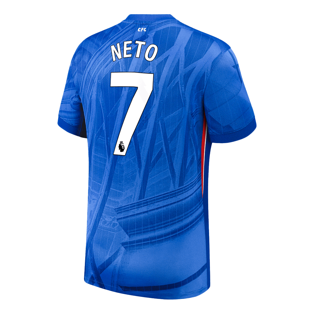 NETO #7 Chelsea Domicile Maillot 2025/26 Bleu - Super