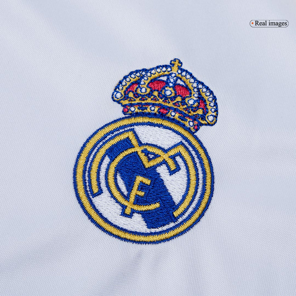 Real Madrid Domicile Maillot Kit 2025/26 Junior Blanc